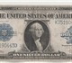 Старинная банкнота США 1 доллар 1923 Ори