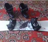 Фотография в Спорт Спортивный инвентарь Продам сноуборд. + мужские ботинки 43 размера в Норильске 7 000