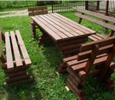 Фотография в Мебель и интерьер Мебель для дачи и сада Изготовление деревянной садовой мебели разных в Тольятти 0