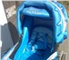 Изображение в Для детей Детские коляски Коляска трансформер голубого цвета, зима-лето, в Челябинске 3 000