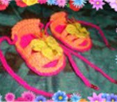 Изображение в Для детей Детская обувь Вяжу пинетки на заказ для ваших малышей. в Улан-Удэ 150