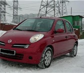 Продается экономичный автомобиль Nissan Micra, Тип кузова хэтчбек, Цвет автомобиля бордовый металли 11330   фото в Санкт-Петербурге