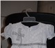 продам платье детское белое рост 70-74