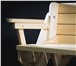 Фото в Мебель и интерьер Мебель для дачи и сада В сложенном состоянии скамейка-трансформер в Барнауле 6 900