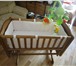 Изображение в Для детей Детская мебель продам деревянную люльку с маятником в идеальном в Краснодаре 2 500