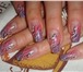 Изображение в Красота и здоровье Косметические услуги Наращивание ногтей гелем с аквариумным,  в Челябинске 500