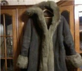 Фото в Одежда и обувь Женская одежда Продам коричневую натуральную замшевую дубленку в Петрозаводске 4 000