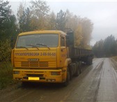 Foto в Авторынок Транспорт, грузоперевозки Услуги: КамАЗ полуприцеп бортовой длинна в Красноярске 1 000