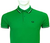 Изображение в Одежда и обувь Мужская одежда Зеленое поло Fred Perry Окантовка черного в Москве 2 000