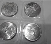 Фотография в Хобби и увлечения Коллекционирование Продам олимпийские монеты 4 штуки(горы, факел, в Тольятти 400