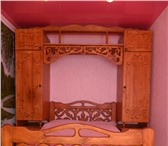 Изображение в Мебель и интерьер Мягкая мебель Кровать ручной работы, массив сосны, только в Ульяновске 25 000