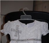 Фото в Для детей Детская одежда продам платье детское белое рост 70-74 в Сургуте 500
