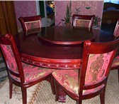 Фотография в Мебель и интерьер Кухонная мебель продам деревянный стол обеденный с пятью в Вологде 25 000