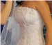Foto в Одежда и обувь Свадебные платья Продаю красивое белое свадебное платье! Цельнокройное, в Ростове-на-Дону 15 000