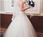 Фото в Одежда и обувь Свадебные платья Продам свадебное платье, цвет айвори, размер в Ярославле 8 000