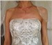 Изображение в Одежда и обувь Свадебные платья Свадебное платье цвета шампанского, расшитое в Перми 27 000
