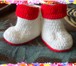 Фото в Для детей Детская обувь Вяжу пинетки на заказ для ваших малышей. в Улан-Удэ 150