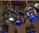 Фото в Мебель и интерьер Светильники, люстры, лампы Авангардная потолочная люстра из металла в Москве 0