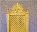 Foto в Мебель и интерьер Мягкая мебель Трон Маргарита,покрыт сусальным золотом,авторская в Самаре 520 000