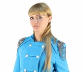 Изображение в Одежда и обувь Женская одежда Продам новое пальто. Цвет голубой, на плечах в Нижнем Новгороде 1 500