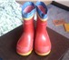 Фотография в Одежда и обувь Детская обувь Продам сапоги резиновые, красные, без вставок. в Ярославле 100
