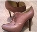 Фото в Одежда и обувь Женская обувь Ботильоны «POLANN» кремового цвета выполнены в Красноярске 3 800