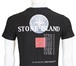Фото в Одежда и обувь Мужская одежда Черная футболка Stone Island с принтом на в Москве 1 800