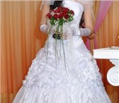 Фотография в Одежда и обувь Свадебные платья Шикарное атласное платье, было одето один в Острогожск 5 000