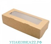Изображение в Мебель и интерьер Другие предметы интерьера Крафт коробочка с прозрачным окошком, размеры в Барнауле 25