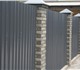заборы из стальных профилированных листо