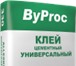 Изображение в Строительство и ремонт Отделочные материалы Клей ByProc для кафельной 300 по 131руб.Клей в Челябинске 131