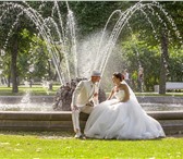 Изображение в Одежда и обувь Свадебные платья Пышное белое свадебное платье, размер 42-44, в Санкт-Петербурге 10 000