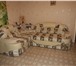 Изображение в Мебель и интерьер Мягкая мебель Диван приятного бежевого цвета,  с  кожаной в Перми 18 000