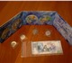 А) 4 юбилейные монеты 25 рублей (Горы, Т