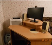 Foto в Мебель и интерьер Столы, кресла, стулья Продам комьютерный стол-б/у- в хорошем состоянии-торг в Перми 700