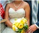 Фото в Одежда и обувь Свадебные платья Продаю свадебное платье! Цвет эйвори, карсет в Владимире 9 000