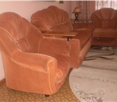 Foto в Мебель и интерьер Мебель для гостиной Продаю мягкий угловой,раздвижной диван+кресло в Омске 4 000