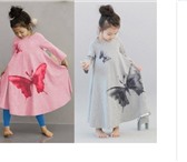 Изображение в Для детей Детская одежда Продам новое платье серое свободного покроя в Санкт-Петербурге 900